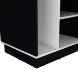 Escritorio en L Rookie Wengue 151.5x76.5cm con Organizador de Libros - Escritorios | Bylmo