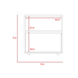 Mesa de Noche Sleep S 50x52cm Duna con Compartimiento - Mesas de Noche | Bylmo