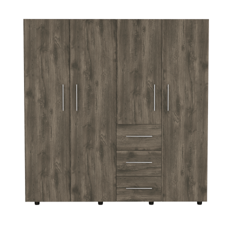 Closet Harlem Bellota 181x184cm con Tres Cajones - Closets | Bylmo