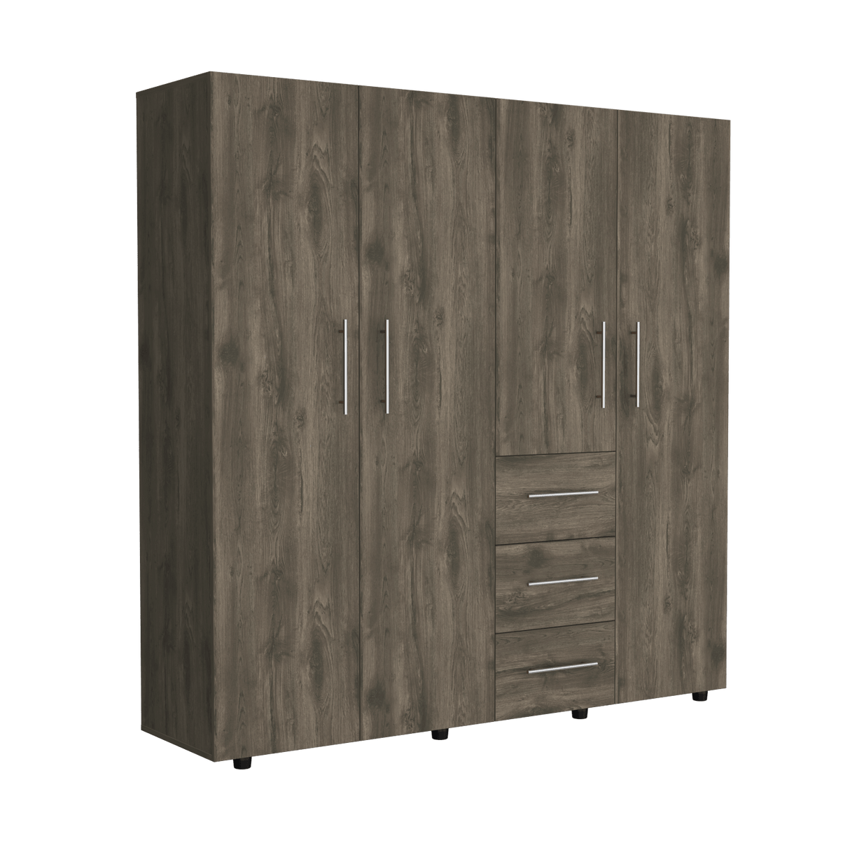 Closet Harlem Bellota 181x184cm con Tres Cajones - Closets | Bylmo