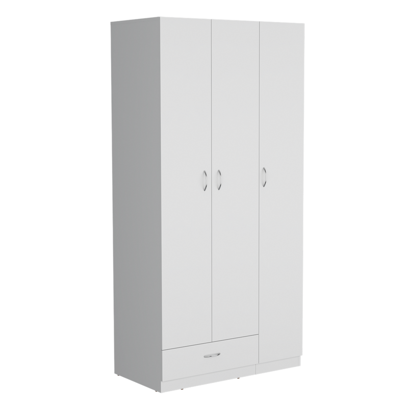 Closet Zeta Blanco 90x184.6cm Con Un Cajón