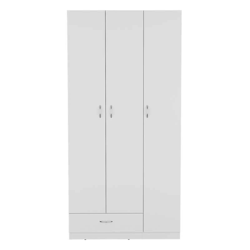 Closet Zeta Blanco 90x184.6cm Con Un Cajón