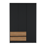 Closet Austin Wengue 120x180cm Con Dos Cajones