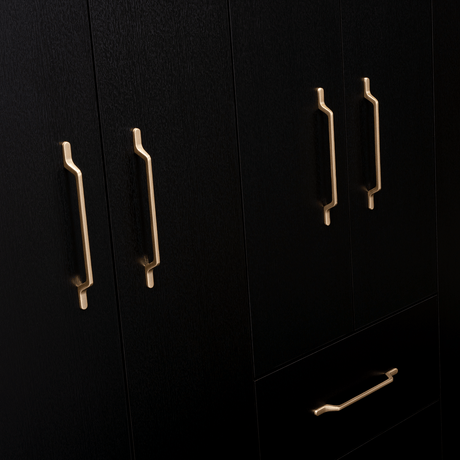 Closet Bariloche Wengue 170.3x180cm con Dos Cajones - Closets | Bylmo