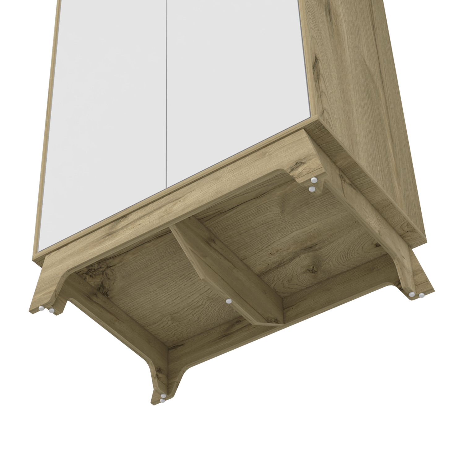 Closet Bi Color Duna 80x180.2cm con Dos Cajones - Closets | Bylmo