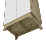 Closet Bi Color Duna 80x180.2cm con Dos Cajones - Closets | Bylmo