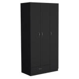 Closet Zeta Wengue 90x184.6cm con Un Cajón - Closets | Bylmo