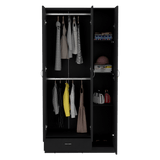 Closet Zeta Wengue 90x184.6cm con Un Cajón - Closets | Bylmo