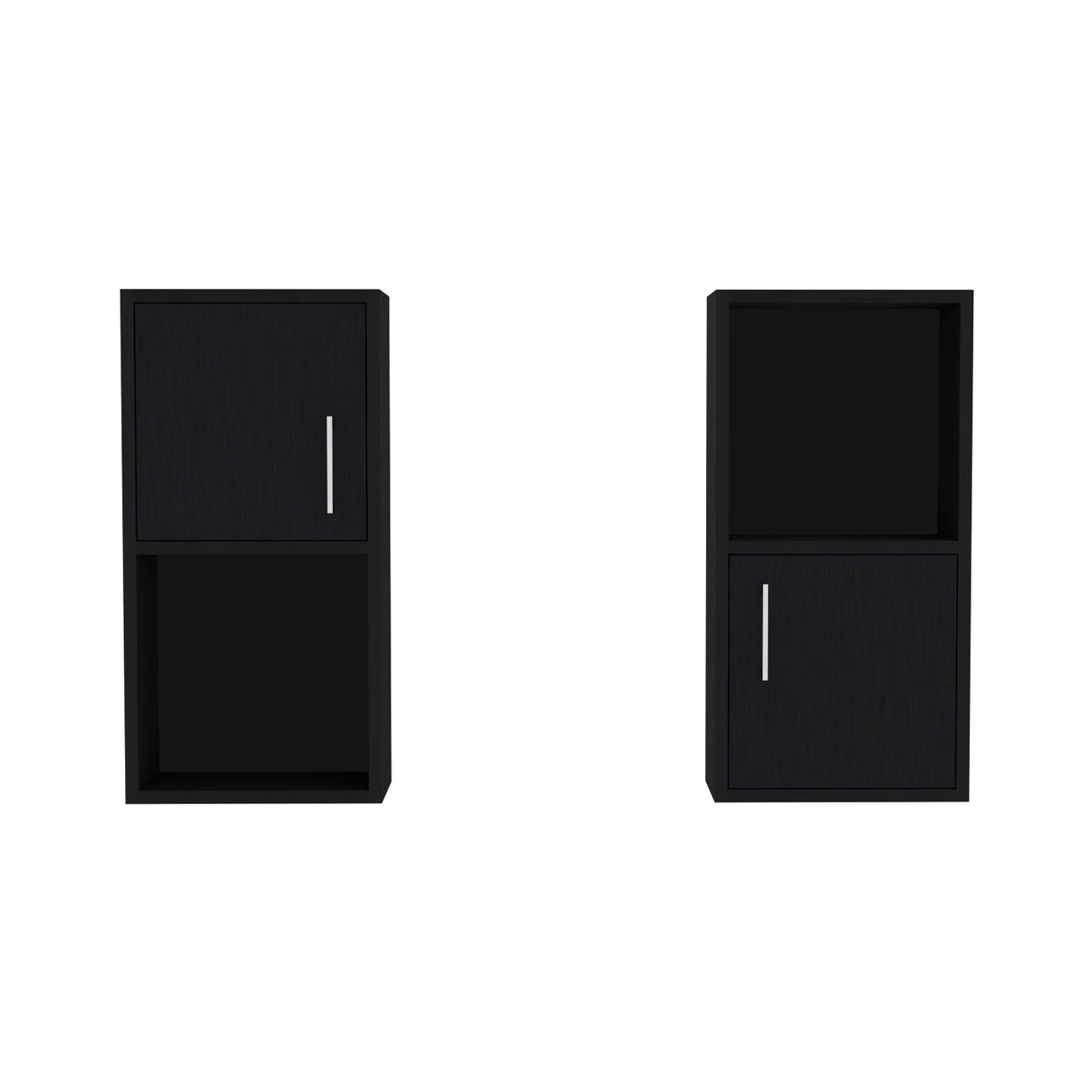 Set x 2 Gabinetes de Baño Bath 30x60.1cm Wengue con Entrepaños y Puerta - Gabinetes de Baño | Bylmo