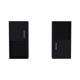 Set x 2 Gabinetes de Baño Bath 30x60.1cm Wengue con Entrepaños y Puerta - Gabinetes de Baño | Bylmo