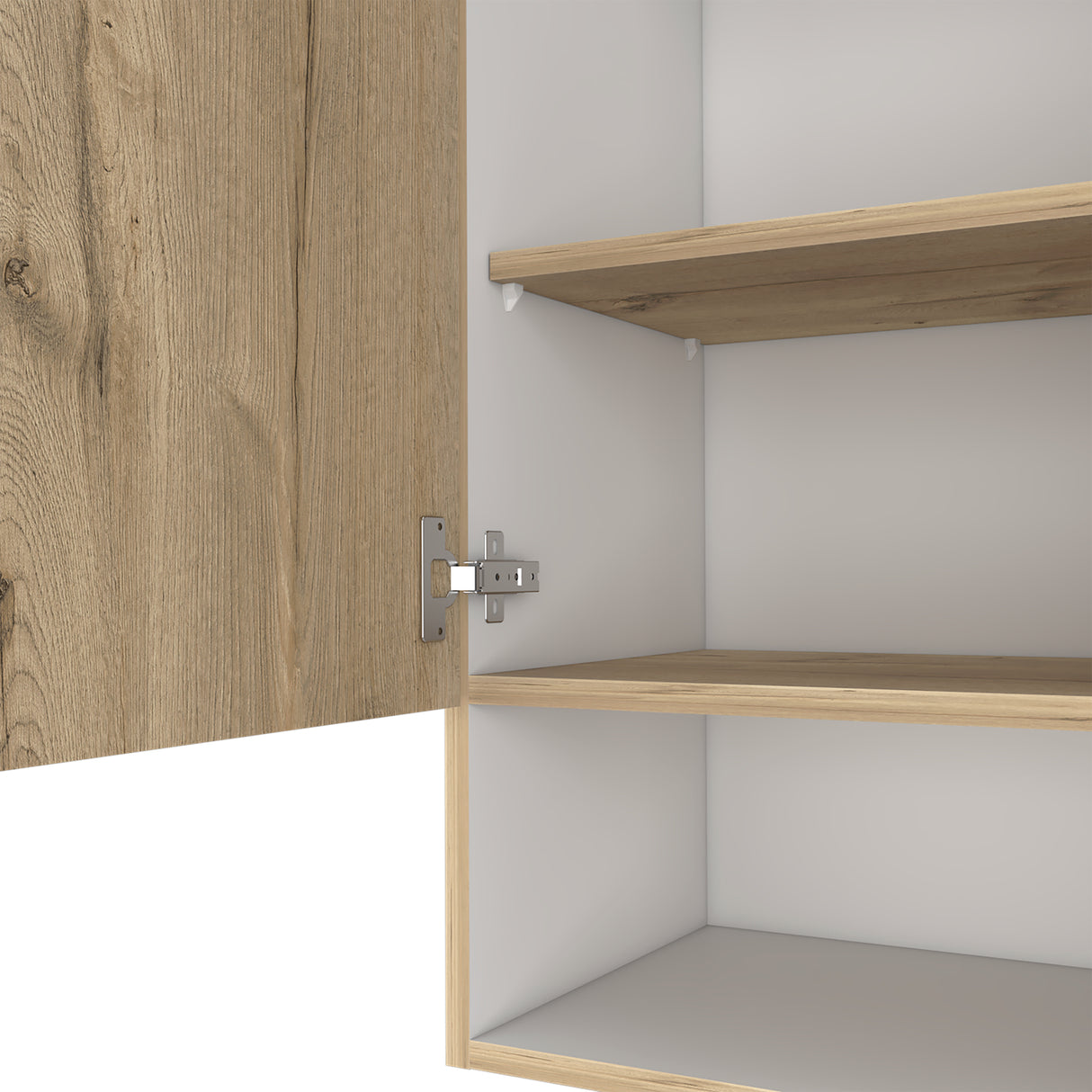 Gabinete de Baño Bi Color Duna 41.2x72.6cm con Entrepaños y Puerta - Gabinetes de Baño | Bylmo