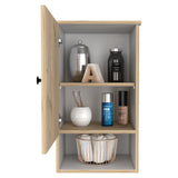 Gabinete de Baño Bi Color Duna 41.2x72.6cm con Entrepaños y Puerta - Gabinetes de Baño | Bylmo