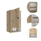 Gabinete de Baño Bi Color Duna 41.2x72.6cm con Entrepaños y Puerta - Gabinetes de Baño | Bylmo
