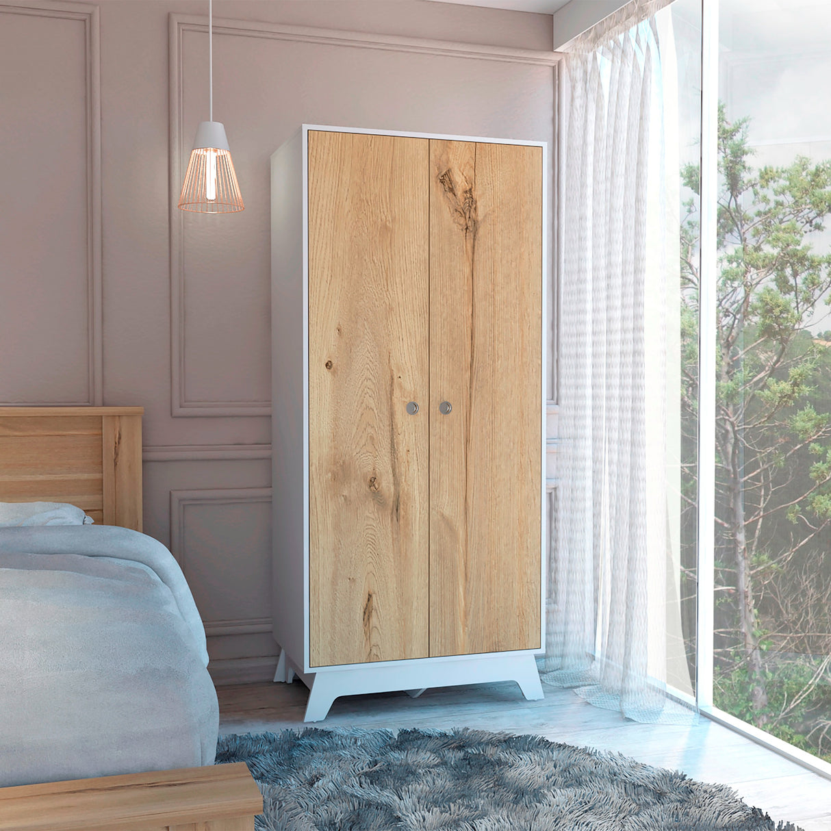 Closet Zeta Duna 80x180.2cm con Dos Cajones - Closets | Bylmo