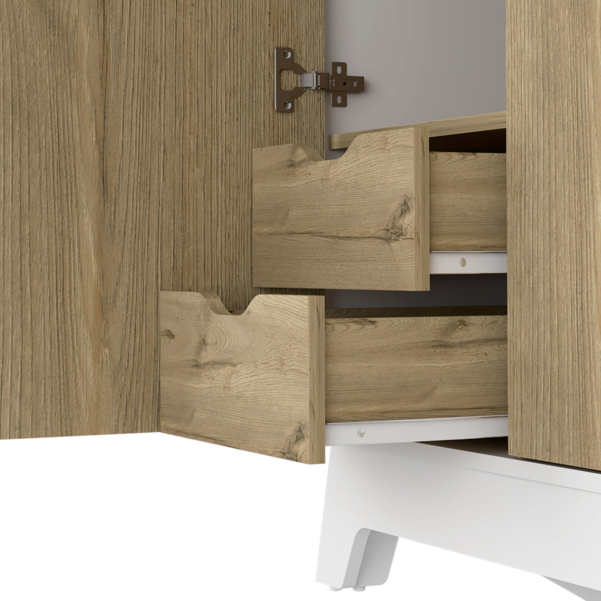 Closet Zeta Duna 80x180.2cm con Dos Cajones - Closets | Bylmo