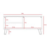 Mesa De Centro Natura Macadamia 90x42.6cm Con Compartimiento