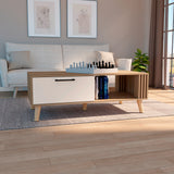 Mesa de Centro Vance Capri 120x43cm con Compartimiento - Mesas de Centro | Bylmo