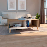 Mesa de Centro Vance Capri 120x43cm con Compartimiento - Mesas de Centro | Bylmo