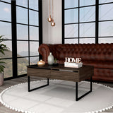 Mesa de Centro Five G Coñac 101.5x45.7cm Extensible con Compartimentos - Mesas de Centro | Bylmo