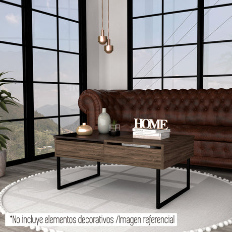 Mesa de Centro Five G Coñac 101.5x45.7cm Extensible con Compartimentos - Mesas de Centro | Bylmo