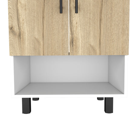 Mueble para Baño Bi Color Blanco Nevado 60.6x83.9cm con Lavamanos Praia 45 - Muebles para Lavamanos | Bylmo