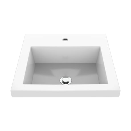 Mueble para Lavamanos MACAO LIFE Blanco 48x57cm con Lavamanos Oslo y Cajones - Muebles para Lavamanos | Bylmo