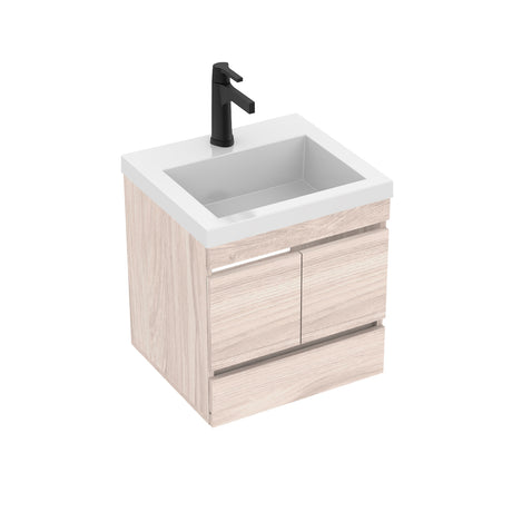 Mueble para Lavamanos MACAO LIFE Soder 48x57cm con Lavamanos Oslo y Cajones - Muebles para Lavamanos | Bylmo