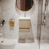 Mueble para Lavamanos MACAO LIFE Soder 48x57cm con Lavamanos Oslo y Cajones - Muebles para Lavamanos | Bylmo