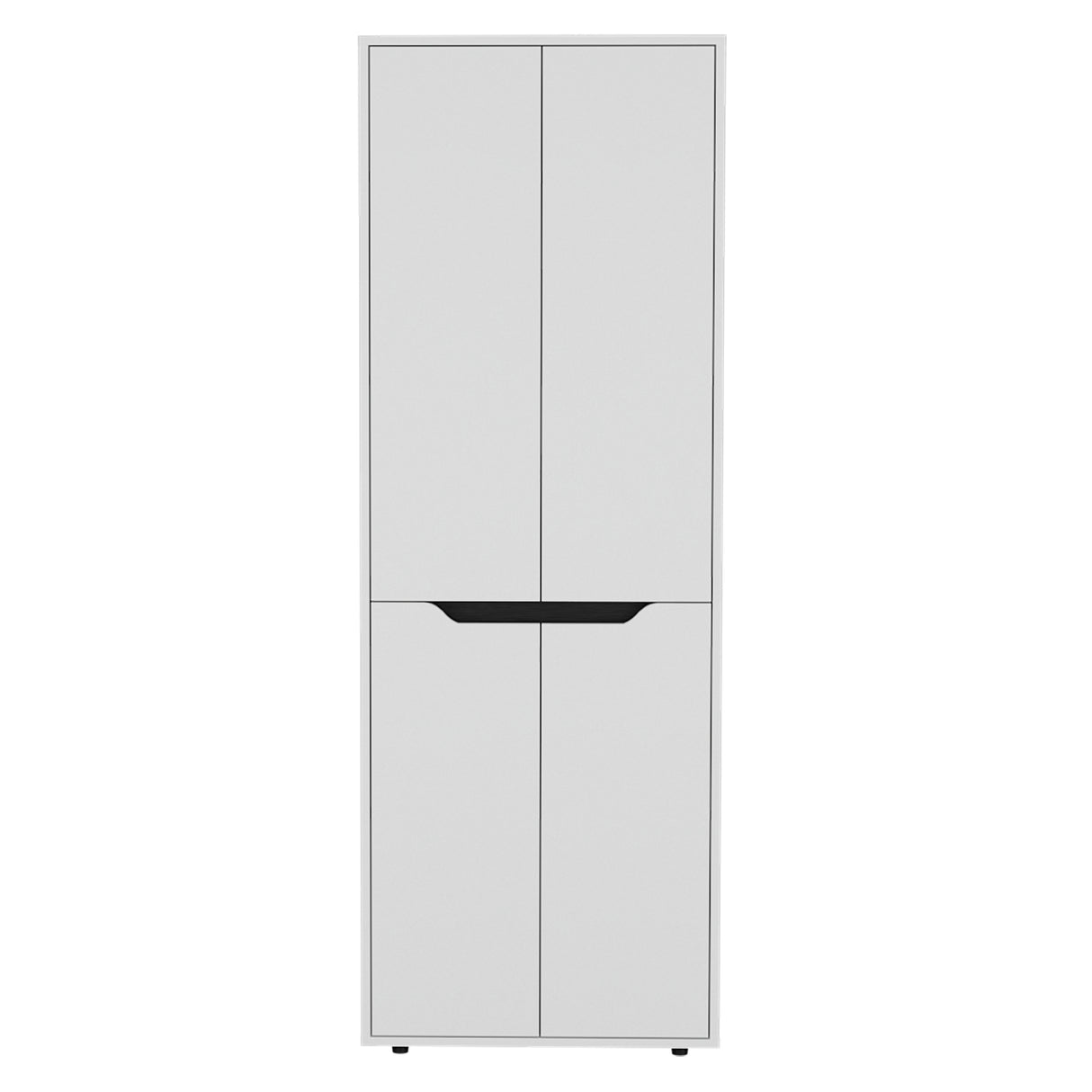 Alacena Herring Blanco 60x179cm de Pared con Cuatro Puertas - Alacenas y Muebles Microondas | Bylmo