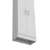 Alacena Nepal Blanco 60x169.9cm Con Dos Puertas