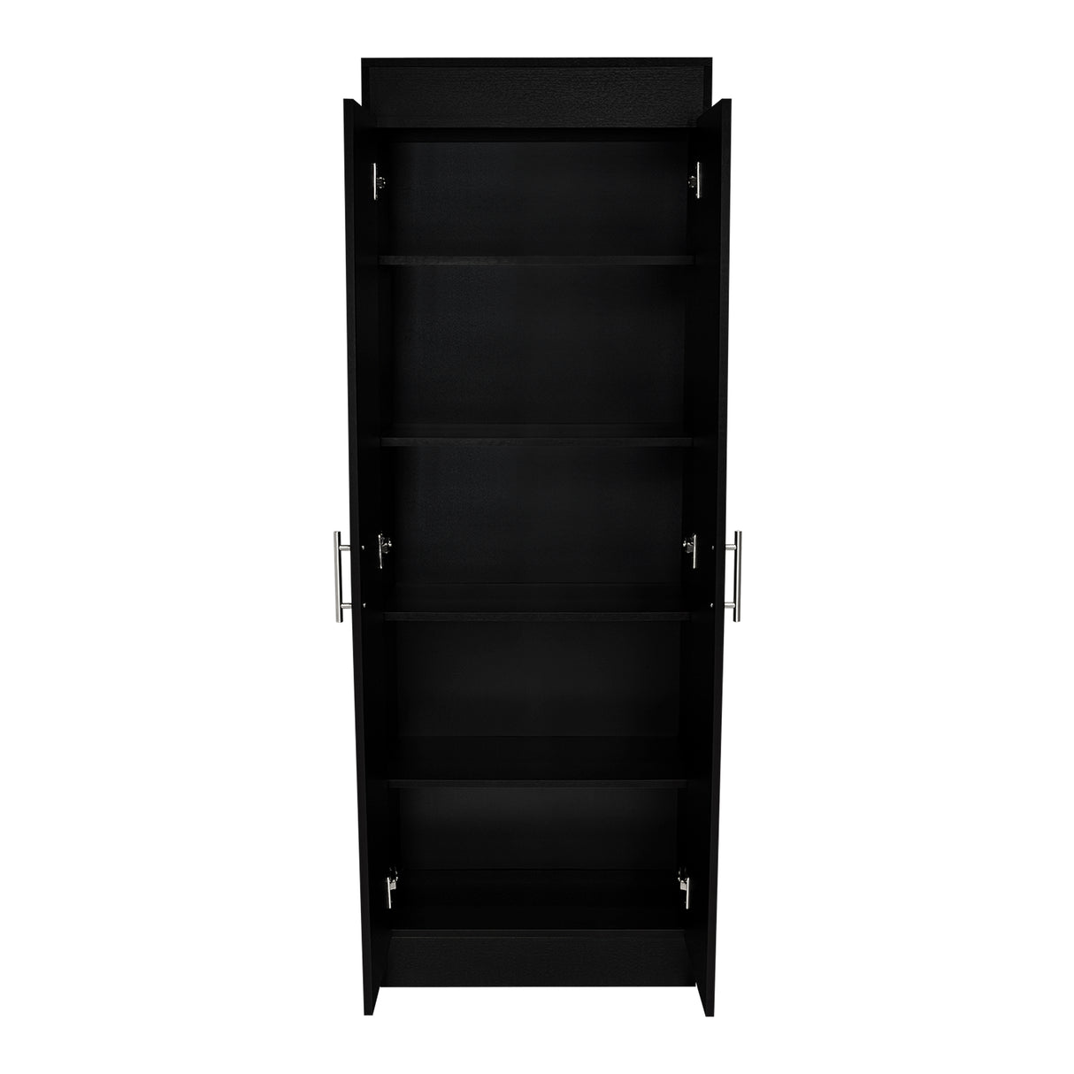 Alacena Nepal Wengue 60x169.9 cm con Dos Puertas - Alacenas y Muebles Microondas | Bylmo