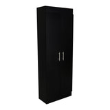 Alacena Nepal Wengue 60x169.9 cm con Dos Puertas - Alacenas y Muebles Microondas | Bylmo