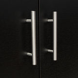 Alacena Nepal Wengue 60x169.9 cm con Dos Puertas - Alacenas y Muebles Microondas | Bylmo