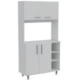 Alacena Provi Blanco 95x180cm con Cuatro Puertas - Alacenas y Muebles Microondas | Bylmo