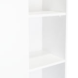 Alacena Konik Blanco 60x170cm con Dos Puertas - Alacenas y Muebles Microondas | Bylmo