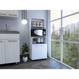 Alacena Mezzo Blanco 54x140cm con Dos Puertas - Alacenas y Muebles Microondas | Bylmo