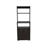 Alacena Mezzo Wengue 54x140cm con Dos Puertas - Alacenas y Muebles Microondas | Bylmo