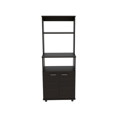 Alacena Mezzo Wengue 54x140cm con Dos Puertas - Alacenas y Muebles Microondas | Bylmo