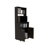Alacena Mezzo Wengue 54x140cm con Dos Puertas - Alacenas y Muebles Microondas | Bylmo
