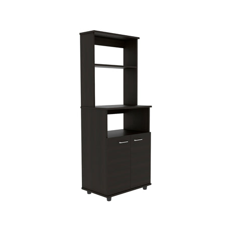 Alacena Mezzo Wengue 54x140cm con Dos Puertas - Alacenas y Muebles Microondas | Bylmo