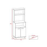 Alacena Mezzo Wengue 54x140cm con Dos Puertas - Alacenas y Muebles Microondas | Bylmo