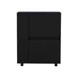 Bar Carro Glasgow Wengue 65.5x82cm con Ruedas - Bares | Bylmo