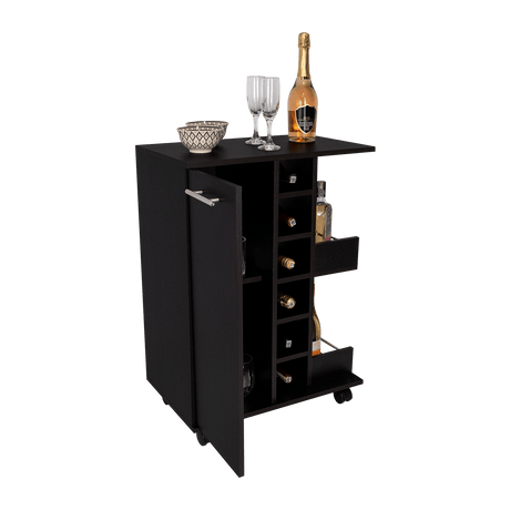 Bar Maru Wengue 60x82.1cm con Ruedas. - Bares | Bylmo