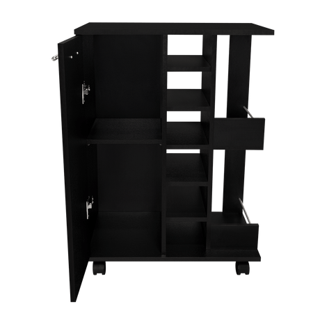 Bar Maru Wengue 60x82.1cm con Ruedas. - Bares | Bylmo