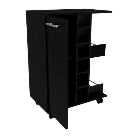 Bar Maru Wengue 60x82.1cm con Ruedas. - Bares | Bylmo