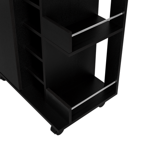 Bar Maru Wengue 60x82.1cm con Ruedas. - Bares | Bylmo