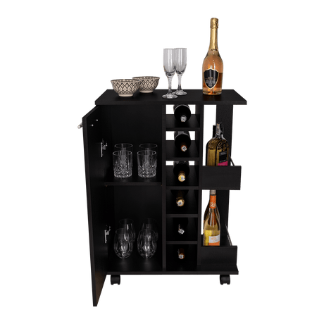 Bar Maru Wengue 60x82.1cm con Ruedas. - Bares | Bylmo