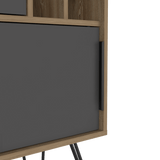 Bar Vegas Miel 60.9x104.1cm con Portabotellas - Bares | Bylmo