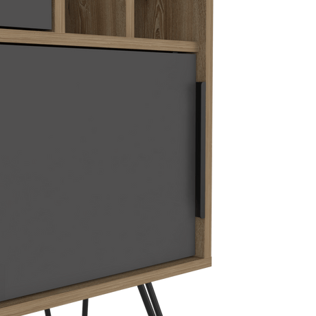 Bar Vegas Miel 60.9x104.1cm con Portabotellas - Bares | Bylmo