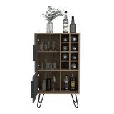 Bar Vegas Miel 60.9x104.1cm con Portabotellas - Bares | Bylmo